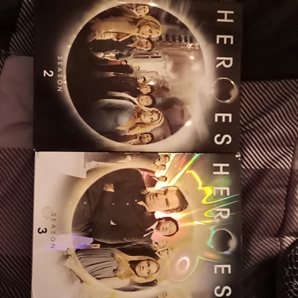 Hero seasons 2 and 3 DVD sets
